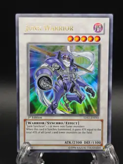 Junk Warrior [1st Edition] 5DS1-EN041 YuGiOh Starter Deck: Yu-Gi-Oh! 5D's - Image 1