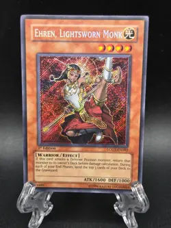 Ehren, Lightsworn Monk [1st Edition] LODT-EN082 YuGiOh Light of Destruction - Image 1