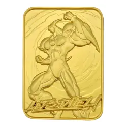 Yu-Gi-Oh! Elemental Hero Neos 24K Gold Plated Ingot - Image 1