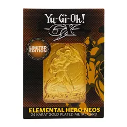 Yu-Gi-Oh! Elemental Hero Neos 24K Gold Plated Ingot - Image 5
