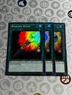 3x Wonder Wand - INCH-EN054 - Super Rare (NM) - Yugioh Playset - Image 1