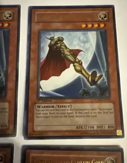 1x Elemental Hero Captain Gold FOTB-EN014 Ultra Rare 1st Ed Near Mint Yugioh - Image 3