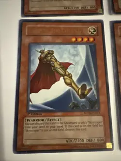 1x Elemental Hero Captain Gold FOTB-EN014 Ultra Rare 1st Ed Near Mint Yugioh - Image 4