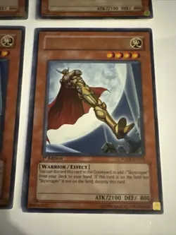 1x Elemental Hero Captain Gold FOTB-EN014 Ultra Rare 1st Ed Near Mint Yugioh - Image 5