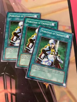 YUGIOH - NOBLEMAN OF CROSSOUT X3 - COMMON - RP02 - NM - Image 1