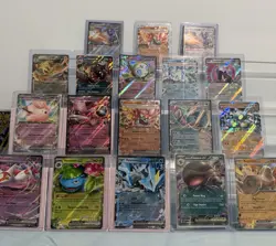 Pokemon TCG - 18 EX Mixed Card Lot - All NM or Better - Image 1