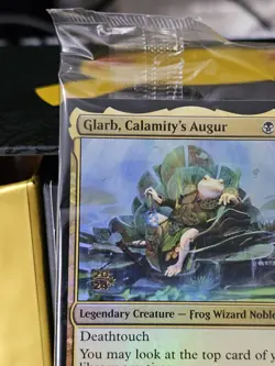 Glarb Calamity's Augur Bloomburrow Prerelease Promo Sealed Magic MTG Mint Card - Image 3