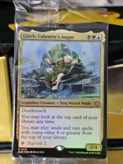 Glarb Calamity's Augur Bloomburrow Prerelease Promo Sealed Magic MTG Mint Card - Image 4