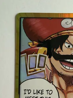 One Piece Gol.D.Roger GOLD DON!! Card (OP-13) English - Image 2