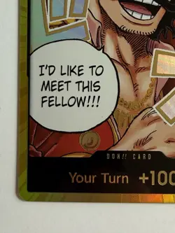 One Piece Gol.D.Roger GOLD DON!! Card (OP-13) English - Image 5
