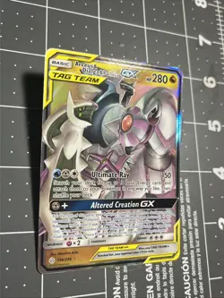 Arceus & Dialga & Palkia GX 156/236 Sm-Cosmic Eclipse Holo Card NM - Image 2