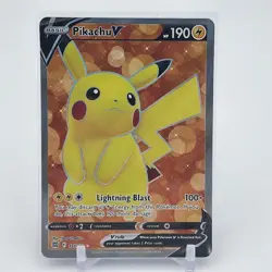 Pikachu V - 157/172 - Ultra Rare - Brilliant Stars - Pokemon Card - NM/M - Image 1