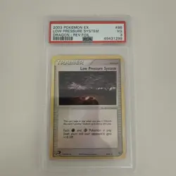 2003 Pokemon EX Low Pressure System Trainer Card PSA VG 3 - Image 1