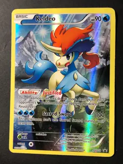 Keldeo - XY118 - Holo Black Star Promo, Pokemon Card - MP - Image 1