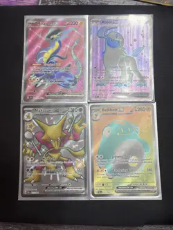 4 Pokemon EX Cards In NM Condition - Image 1