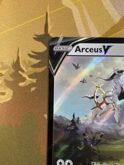 Pokemon Sword & Shield Promo Cards SWSH204 Arceus V NM - Image 2