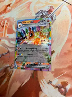 Pokemon TCG Card S&V - Prismatic Evolutions Flareon EX - 014/131 Double Rare - Image 2