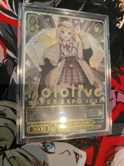 Weiss Schwarz Hololive SUPER EXPO 2022 Watson Amelia Card HOL/WE36-07SP SP Foil - Image 1
