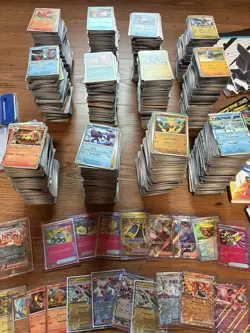 Pokemon TCG Card Lot: Prismatic, Destined Rival, JTG, Black & White Flare. 33lb+ - Image 2