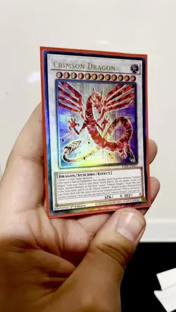 Crimson Dragon Ultimate Rare 1st Edition Mint Yu-Gi-Oh! Card [RA04-EN061] - Image 2