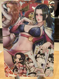 Boa Hancock One Piece Spicy NSFW Goddess Story Waifu A5 Card Anime - Image 2