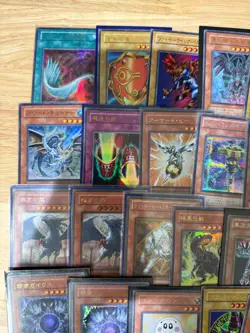 Yugioh OCG Japanese Vintage Holos Trading Cards Collection Lot 35 Cards - Image 2
