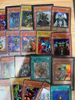 Yugioh OCG Japanese Vintage Holos Trading Cards Collection Lot 35 Cards - Image 3