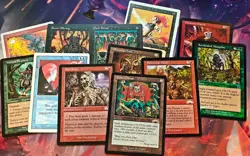 Old School Vintage Magic the Gathering Card Lot 1000+ Cards - Image 1