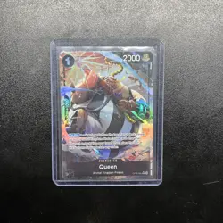 Queen (Parallel) OP08-080 Alt. Art Foil Rare Two Legends One Piece Card Game - Image 1