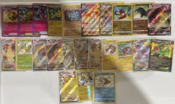 Pokemon Card Lot Of 24 Full Art, VMAX, And More! - Image 1