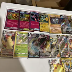 Pokemon Card Lot Of 24 Full Art, VMAX, And More! - Image 3