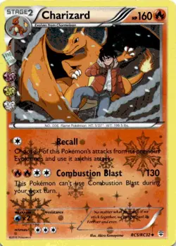 Charizard RC5/RC32 Holo LP Pokemon TCG Card Radiant Collection Generations - Image 1