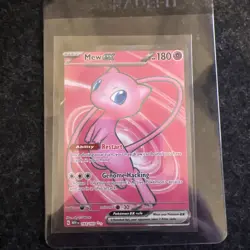 Pokemon Mew EX TCG Scarlet Violet-151 Card 193/165 English Pack Fresh - Image 1