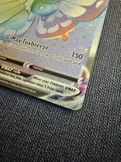 Pokemon TCG Butterfree VMAX Darkness Ablaze Card 190/189 Secret Rare Holo - Image 3