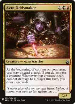 MTG magic 1x Azra Oddsmaker (M/NM) The List Reprints - Image 1