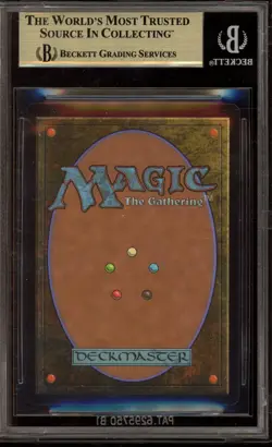Magic MTG Traveling Chocobo Final Fantasy Neon Ink Black Foil JPN #0551 BGS 10 - Image 2