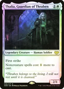 Thalia, Guardian of Thraben Innistrad: Crimson Vow Foil - Image 1