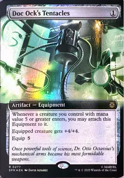 Doc Ock's Tentacles (Extended Art) Foil R Marvel's Spider-Man 277 NM - Image 1