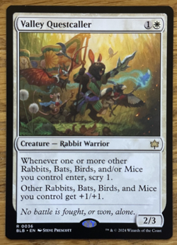 MTG Bloomburrow, Valley Questcaller - Image 1