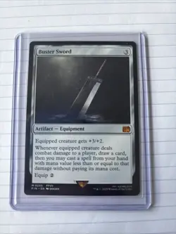 Buster Sword Final Fantasy MTG Release - Image 1