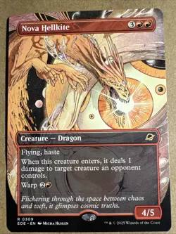 Nova Hellkite (Borderless) Edge of Eternities Regular - Image 1