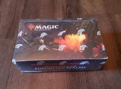MTG AFR Adventures Forgotten Realms Draft Booster Box Factory Sealed English - Image 1
