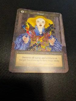 Sorcery Contested Realm - Dispel Promo Cornerstone Margaret Organ Kean NF LAST 1 - Image 1