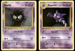 Pokemon Card Gastly 47/108 Haunter 48/108 XY Evolutions Set NM/MINT - Image 1
