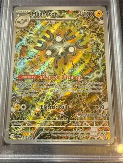 Magneton 159 pokemon center PSA 10 2024 Surging Sparks pc etb Shinji Kanda - Image 2
