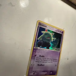 2005 Pokemon DROWZEE Ex Delta Species REVERSE HOLO Foil STAMPED 67/113 - NM/LP - Image 3
