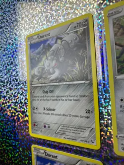 Pokemon TCG Regular Durant: Flashfire Rare 61/106; Fusion Strike 184/264 - Image 5