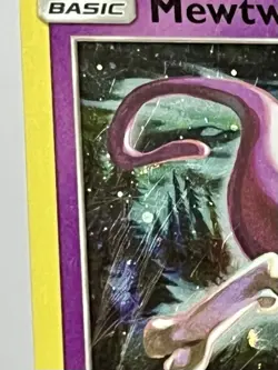 Mewtwo SM214 (LP) •SWIRL• Holo Rare Sun & Moon: Black Star Promo 2019 Pokemon - Image 3