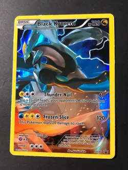 Black Kyurem XY80 Pokemon TCG Black Star Promo MP - Image 1