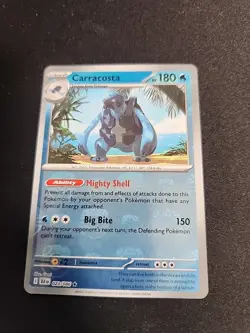 Pokemon TCG - 023/086 Carracosta Masterball Reverse Holo- English - Black Bolt - Image 1